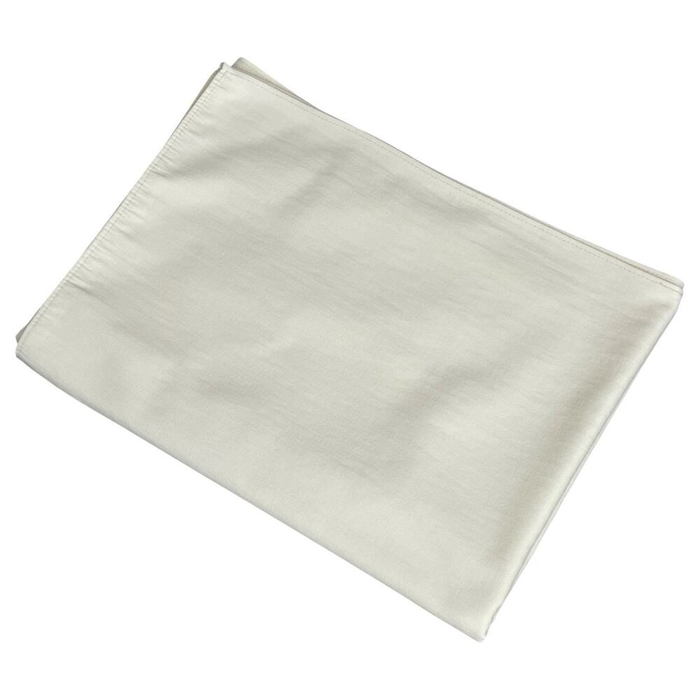 Ralph Lauren Tablecloth Oblong 80 x 56 Light Creamy Beige Cotton Blend Weave